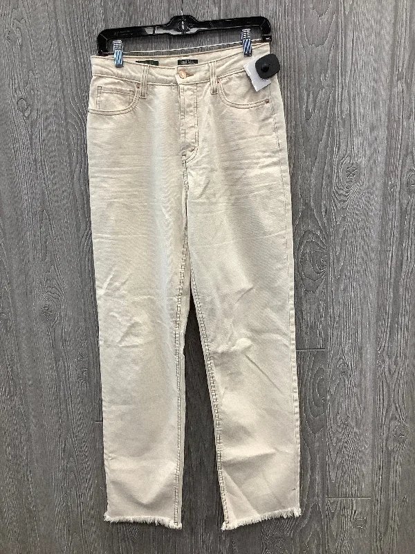 Jeans Straight By Wild Fable In Tan Denim, Size: 6