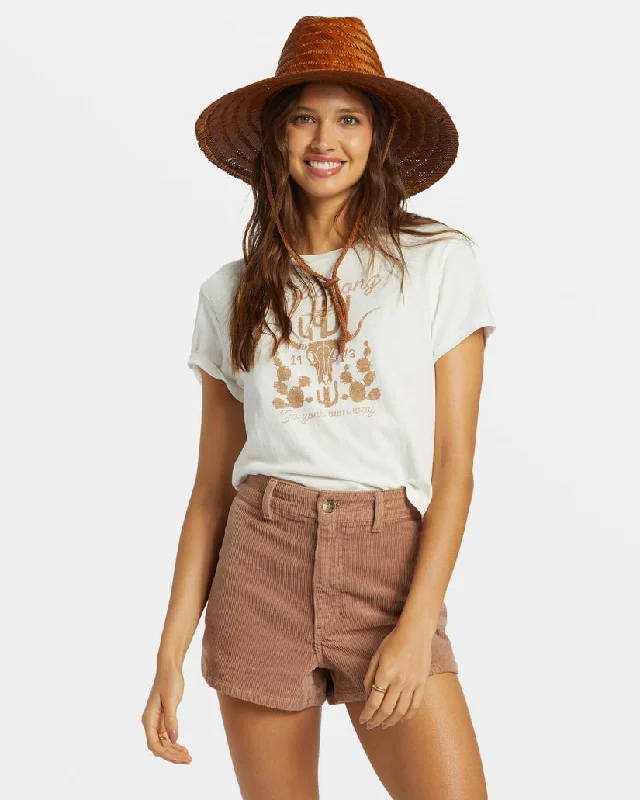 Billabong Free Fall Cord Shorts-Sweet Earth