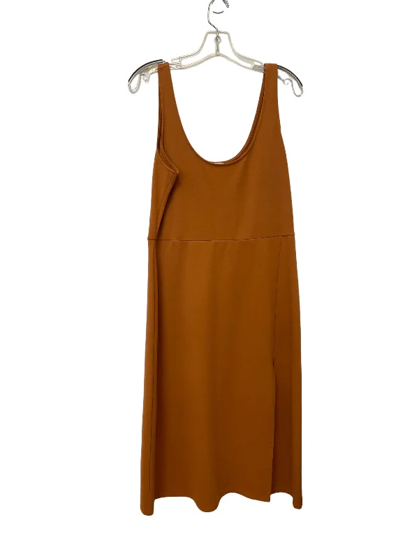 Brown Dress Casual Maxi Leith, Size Xl