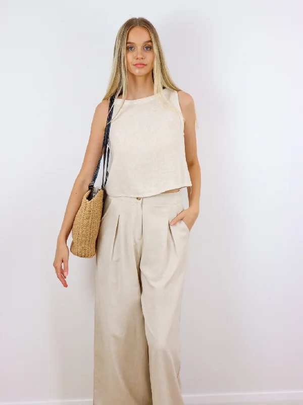 MONTE LINEN PANT