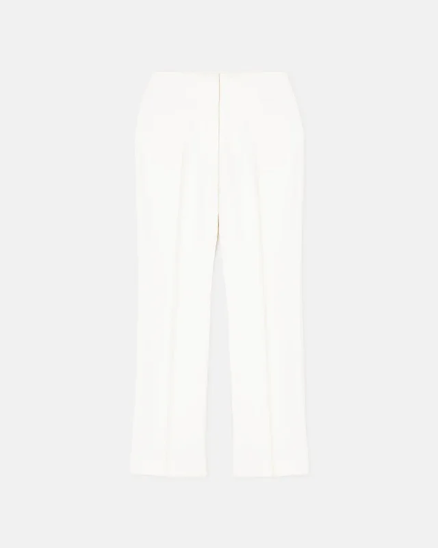 Erinna - Tailored Slim-Leg Trousers - Off White